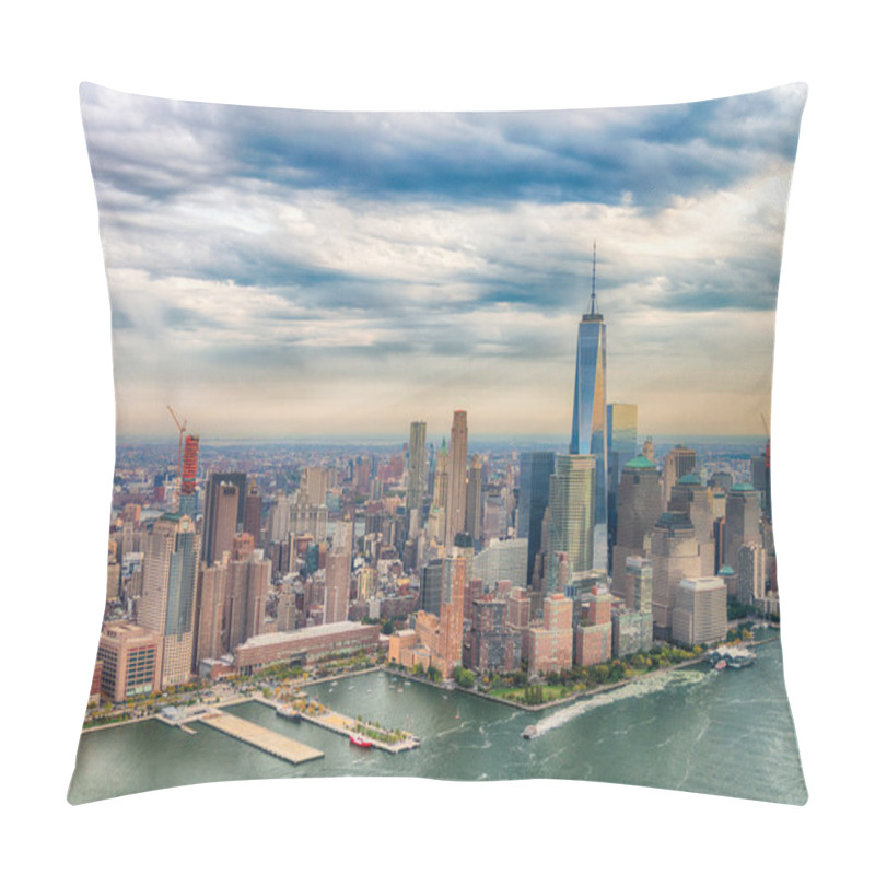 Personality  Manhattan Skyline. New York Pillow Covers