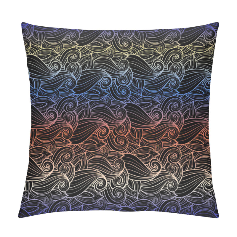 Personality  Seamless Floral Pattern Pillow Covers