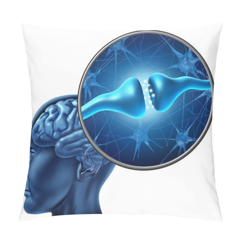 Personality  Human Nerve Cell Synapse Receptor Pillow Covers