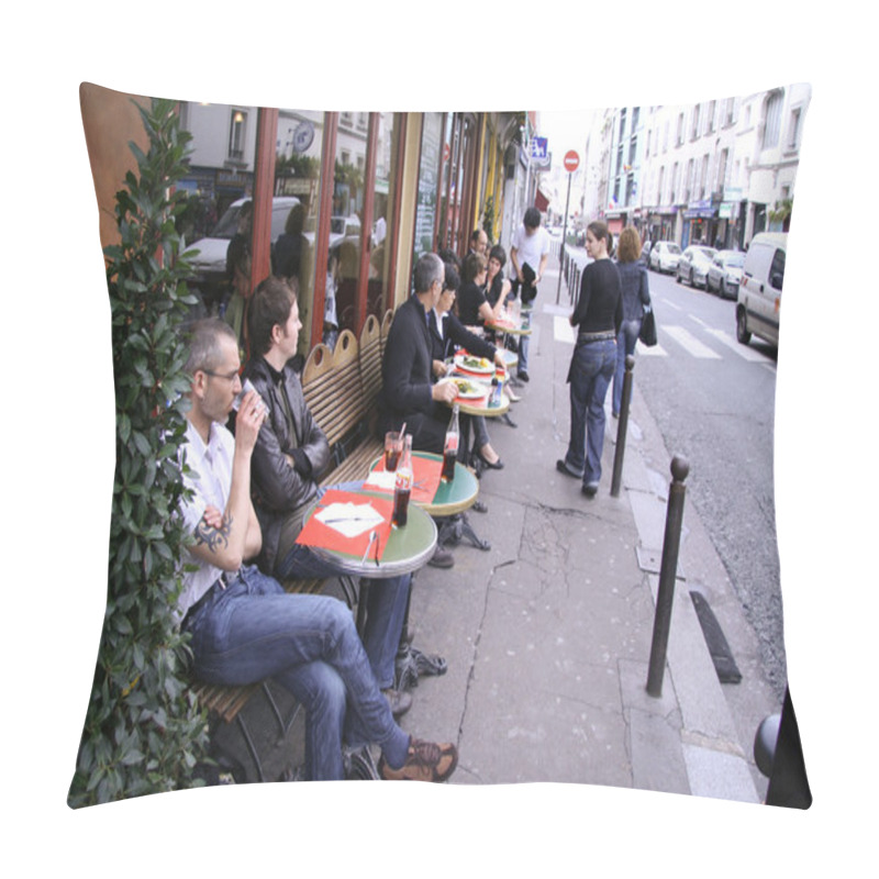 Personality  Cafe France Pillow Covers