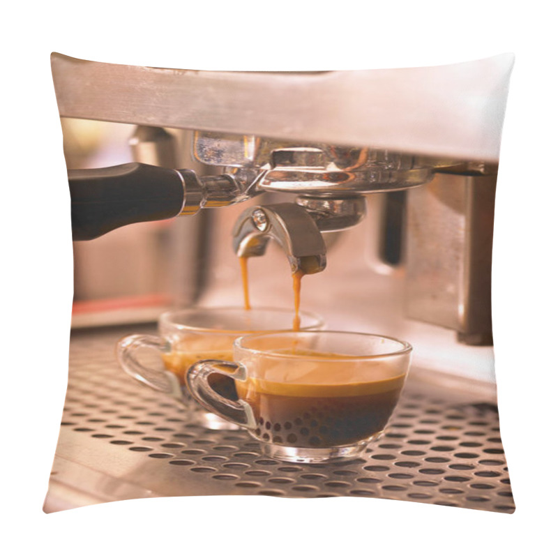 Personality  Coffee Machine Close Up  Pillow Covers