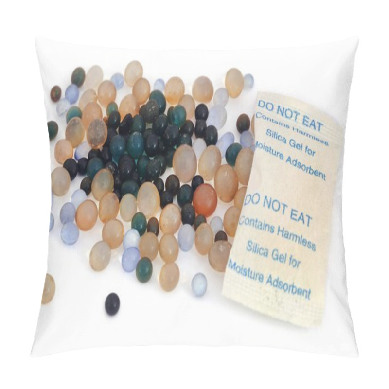 Personality  Silica Gel Over White Background Pillow Covers