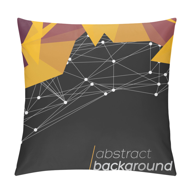 Personality  Abstract Mesh Background Pillow Covers