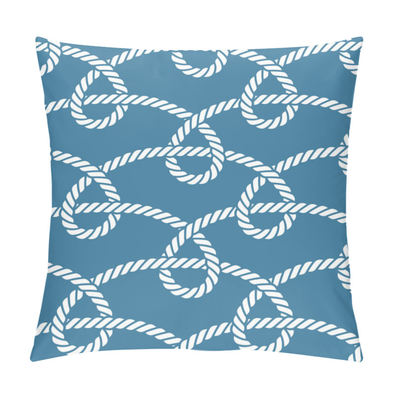 Personality  Seamless Nautical Rope Pattern Pillow Covers