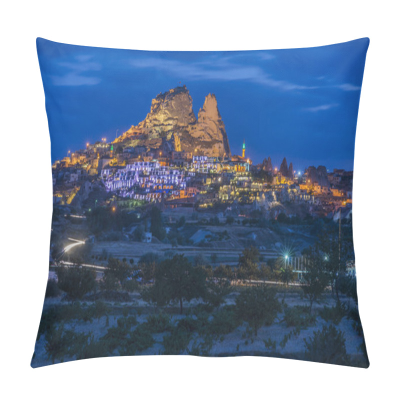 Personality  Morning Twilight In Fairy Chimneys Of Goreme Valley Cappadocia Pillow Covers