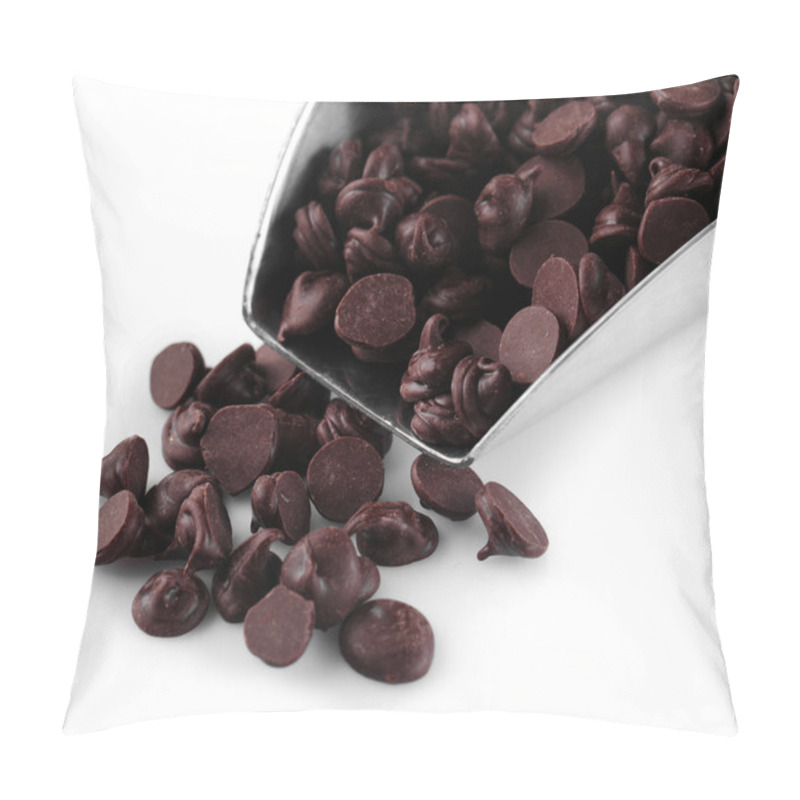 Personality  Chocolate Morsels In Scoop Pillow Covers