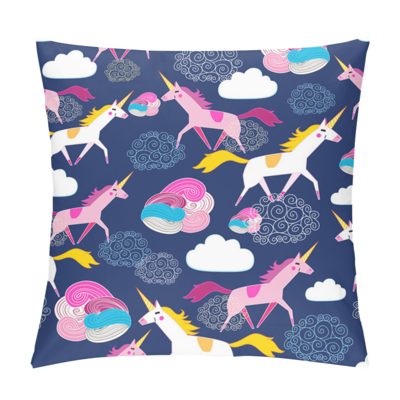 Personality  Seamless Pattern Unicorns  Pillow Covers