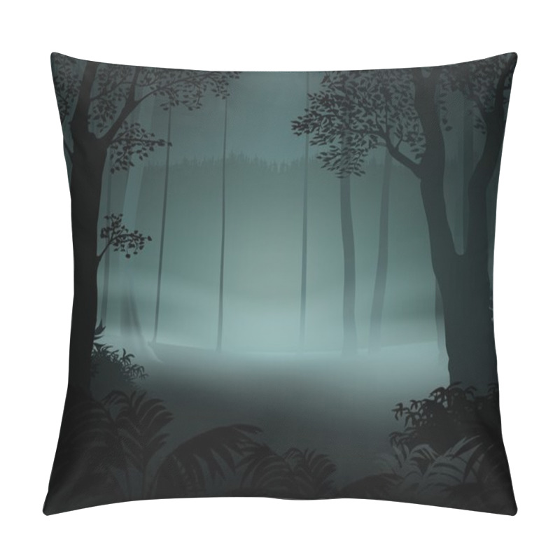 Personality  Dark Forest Pillow Covers