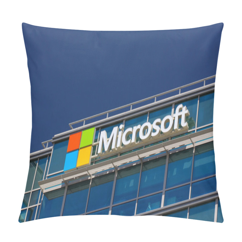 Personality  Microsoft Building Pillow Covers