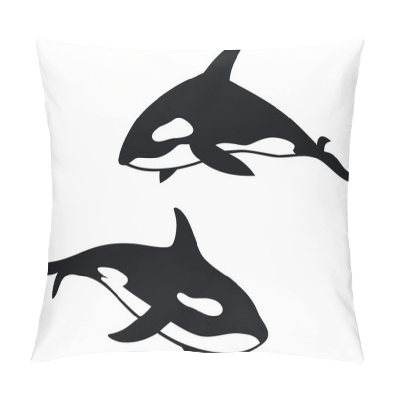 Personality  Killer Whale Pillow Covers