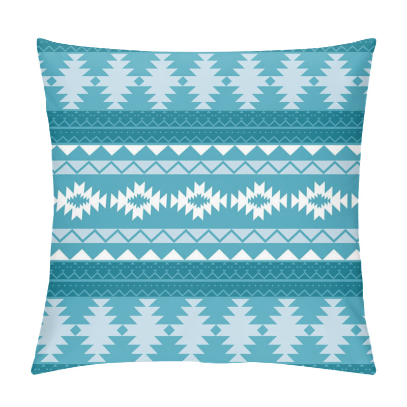 Personality  Merry Christmas. Seamless Pattern With A Winter Theme In Ethno Style. Geometric Shapes, Triangle, Square, Rhombus. Tribal Motifs Scandinavian, Indian. Background, Paper, Texture For Surfaces. Vector Illustration. Pillow Covers