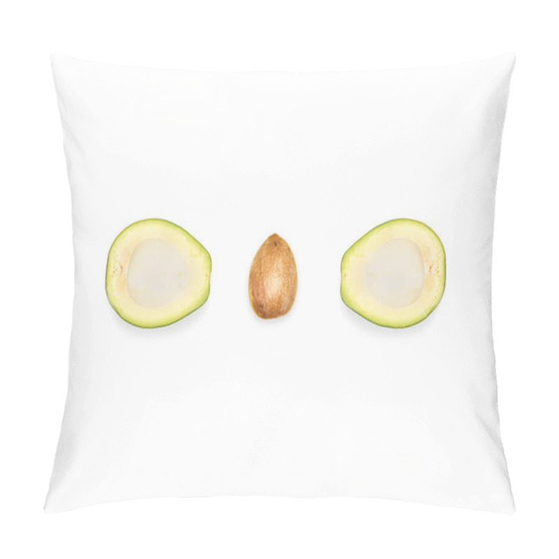 Personality  Halves Of Avocado And Seed Pillow Covers