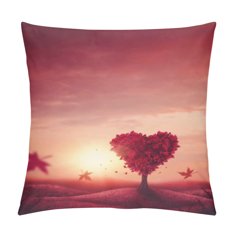 Personality  Heart Love Tree Pillow Covers