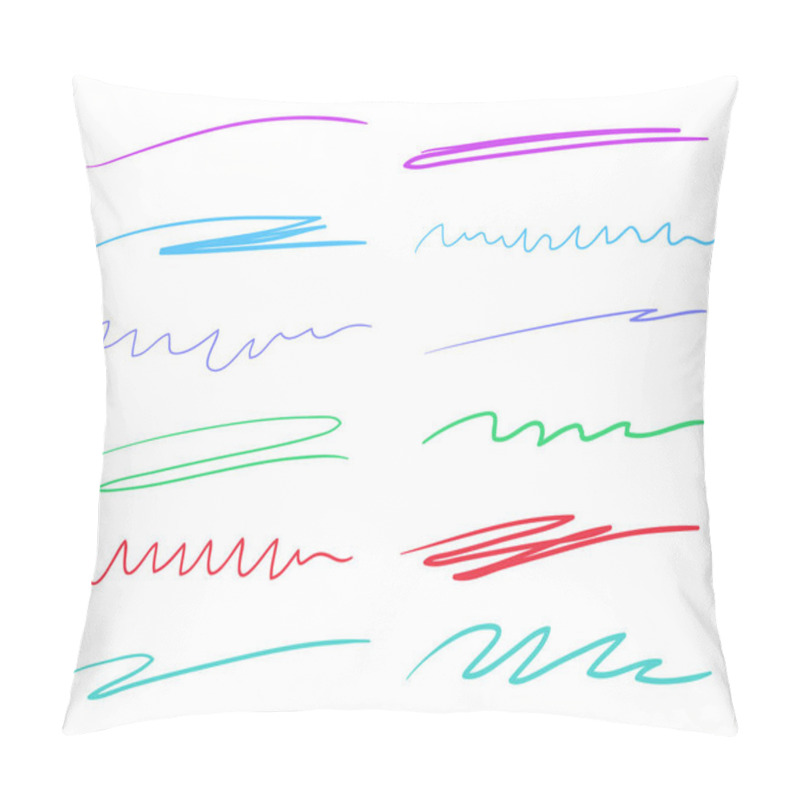 Personality  Illustration. Art Creation Pillow Covers