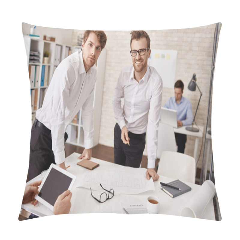 Personality  Elegant Young Architects Pillow Covers