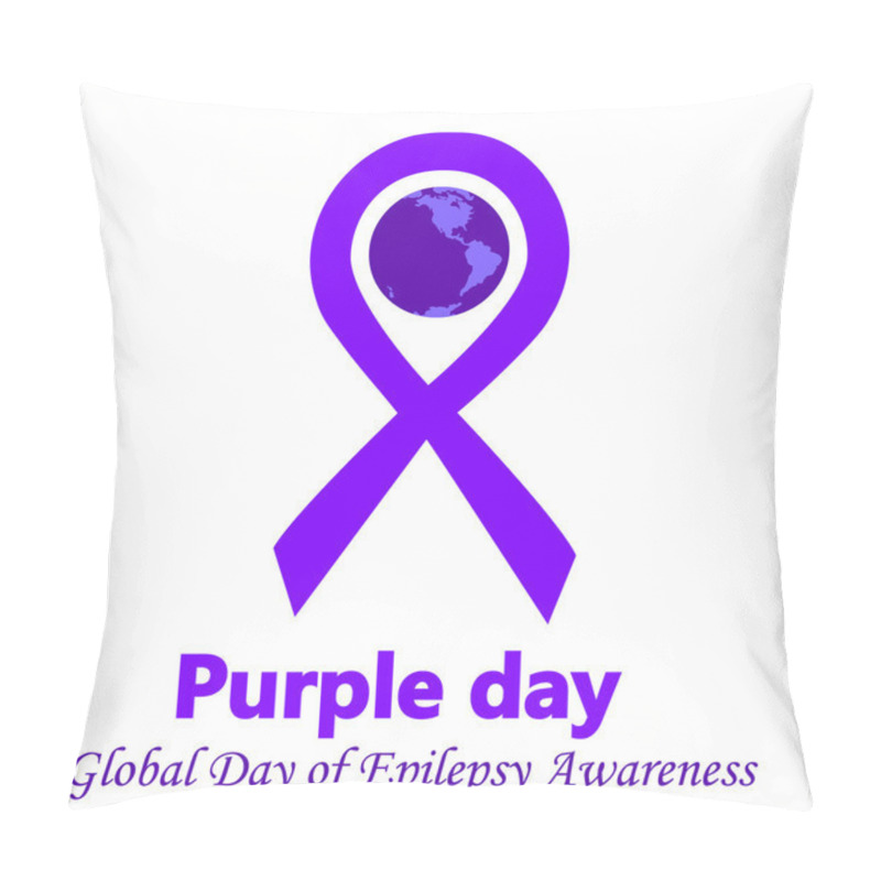 Personality  Purple Day Epilepsy Awareness Pillow Covers