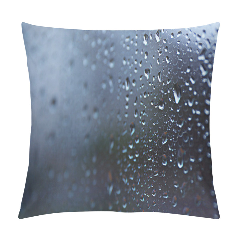 Personality  Rain Drops On Window Pillow Covers