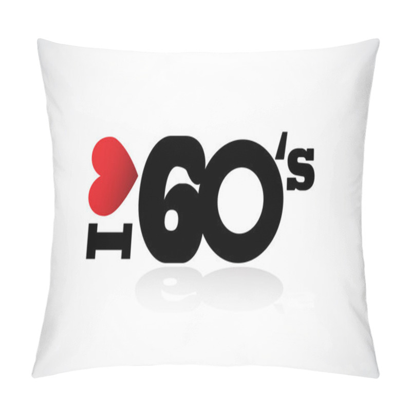 Personality  Sixties_Peace,Love,Music Pillow Covers