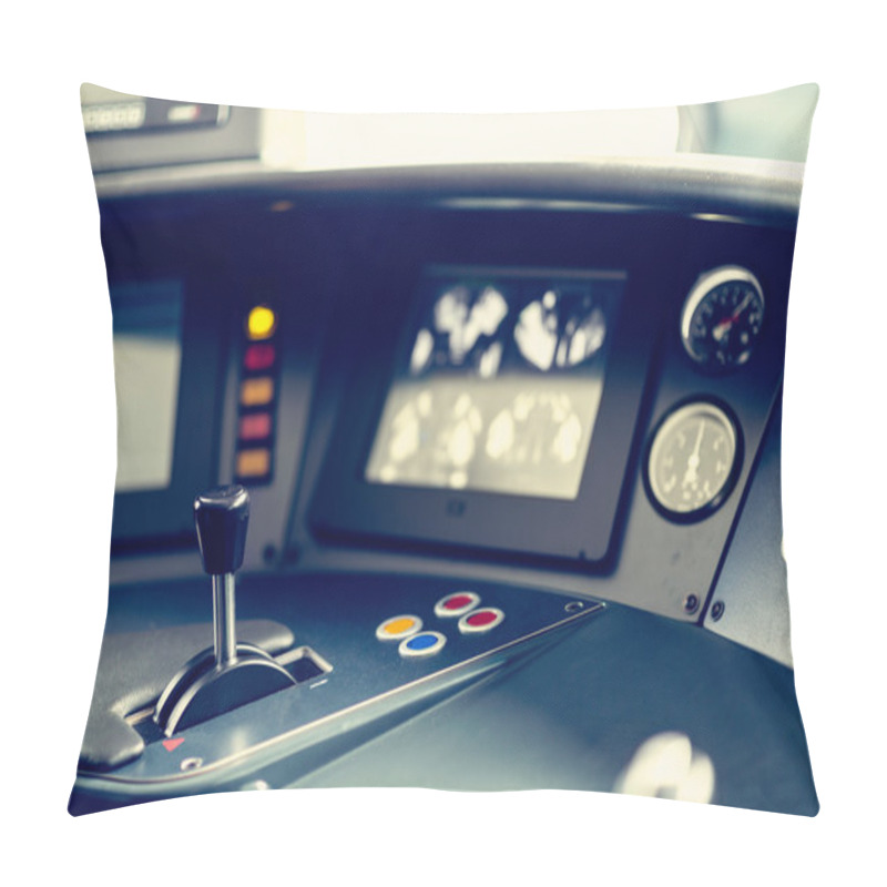 Personality  Train Control Panel  Pillow Covers