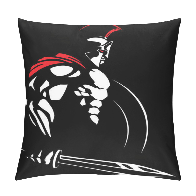 Personality  Spartan Warrior 2 Pillow Covers