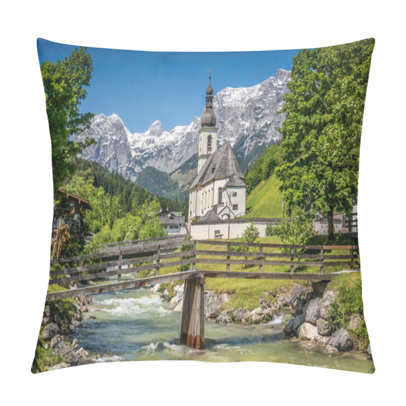 Personality  Ramsau Mountain Village, Berchtesgadener Land, Bavaria, Germany Pillow Covers