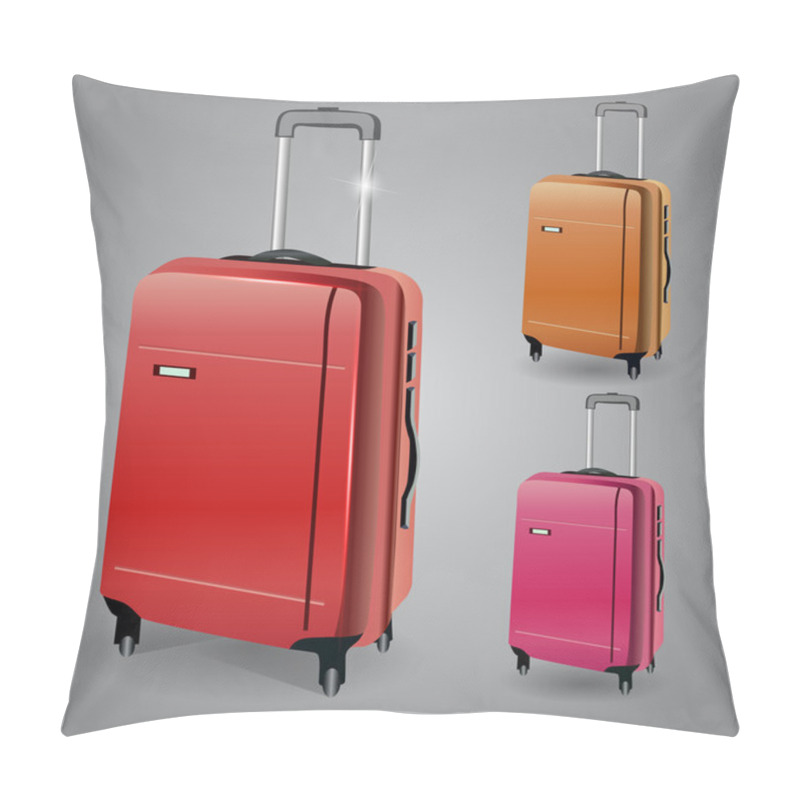 Personality  Vector Luggage Set, Vector Pillow Covers