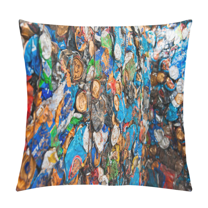 Personality  Waste Processing Plant. Technological Process. Recycling And Storage Of Waste For Further Disposal. Business For Sorting And Processing Of Waste. Pillow Covers