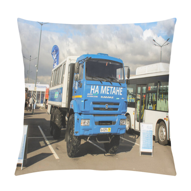 Personality  KAMAZ-terrain Running On Methane Pillow Covers