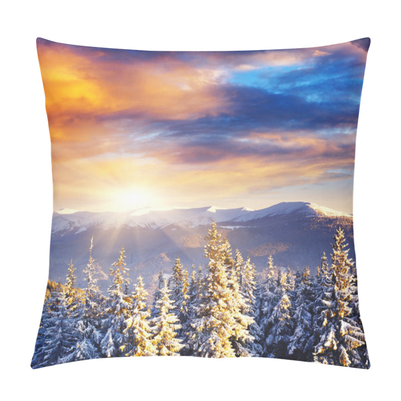 Personality  Fantastic Morning Mountain Landscape Pillow Covers