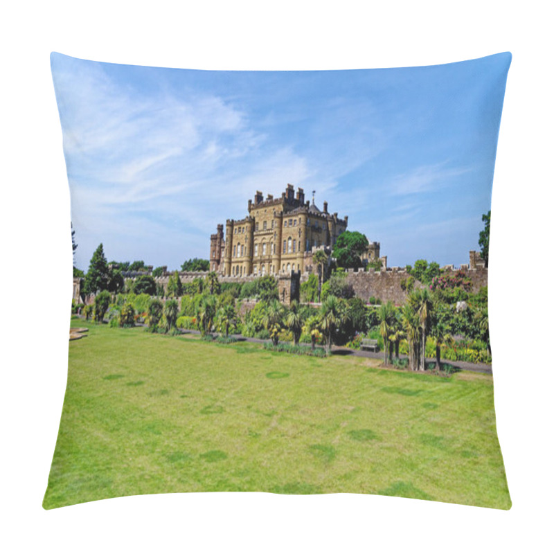 Personality  The Beautiful Culzean Castle Near Maybole, Carrick On The Ayrshire Coast Of Scotland, United Kingdom. 22nd Of July 2021 Pillow Covers