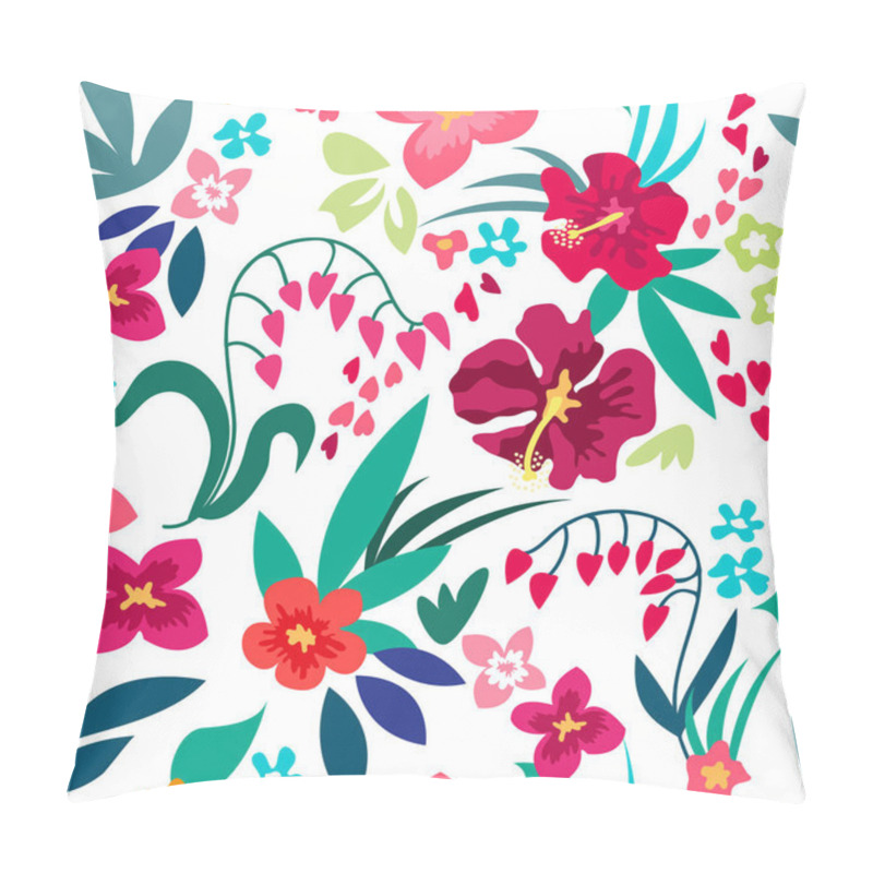 Personality  Bright Summer Garden.  Pillow Covers