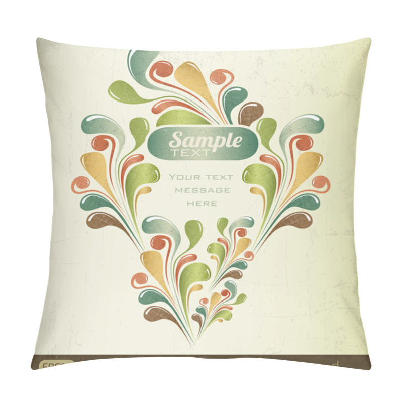 Personality  Floral Background Pillow Covers