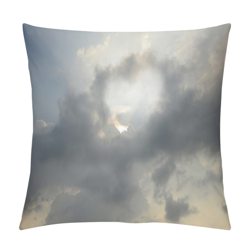 Personality  Heart Shape Cloud Pillow Covers