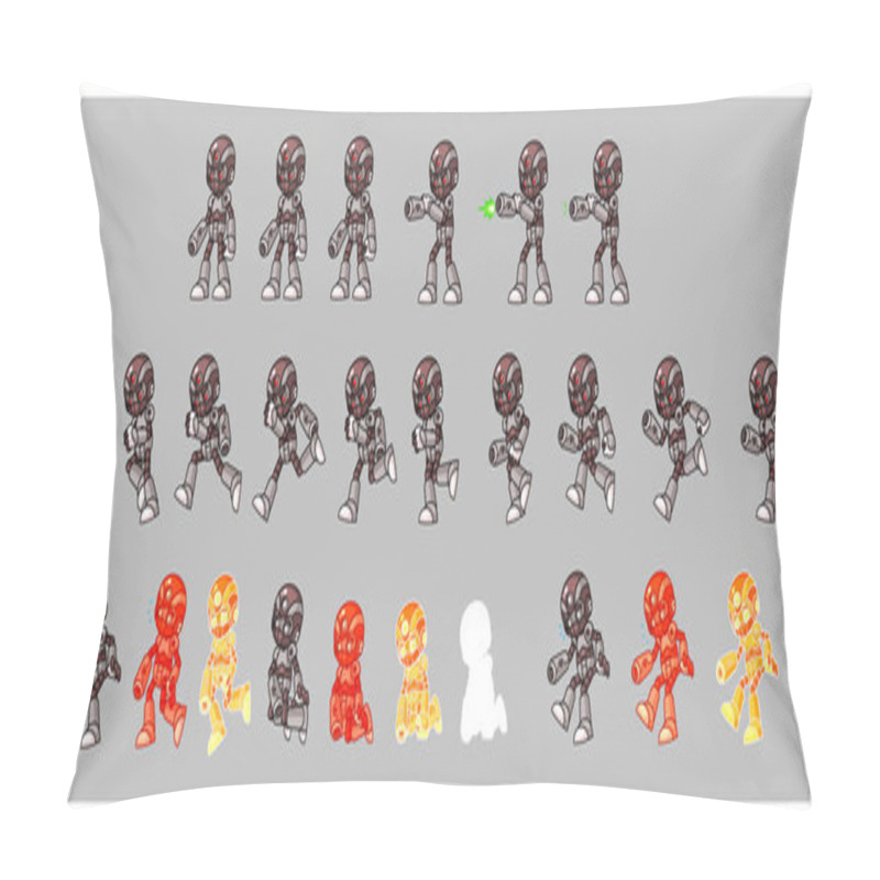 Personality  Suitable For Side Scrolling, Action, And Adventure Game. Pillow Covers