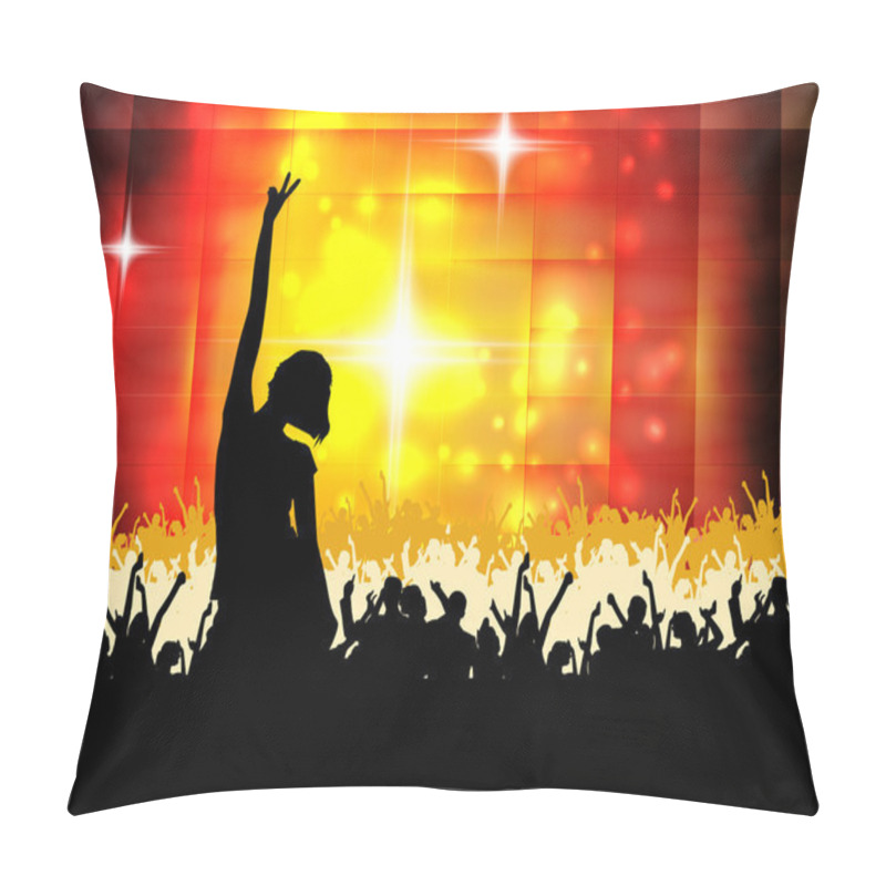 Personality  People Dancing Silhouettes Pillow Covers