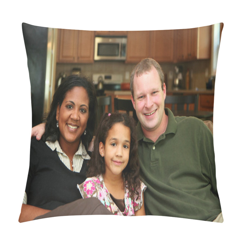 Personality  Interracial Family Pillow Covers