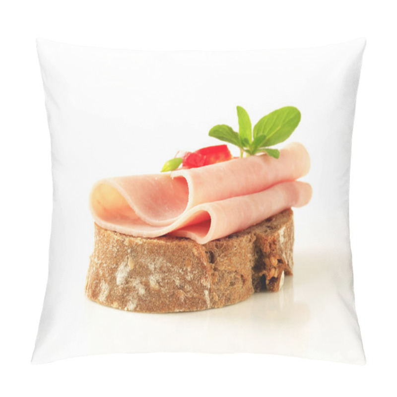 Personality  Open Faced Ham Sandwich Pillow Covers