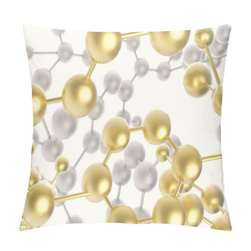 Personality  Molecule Structure Connection Pillow Covers