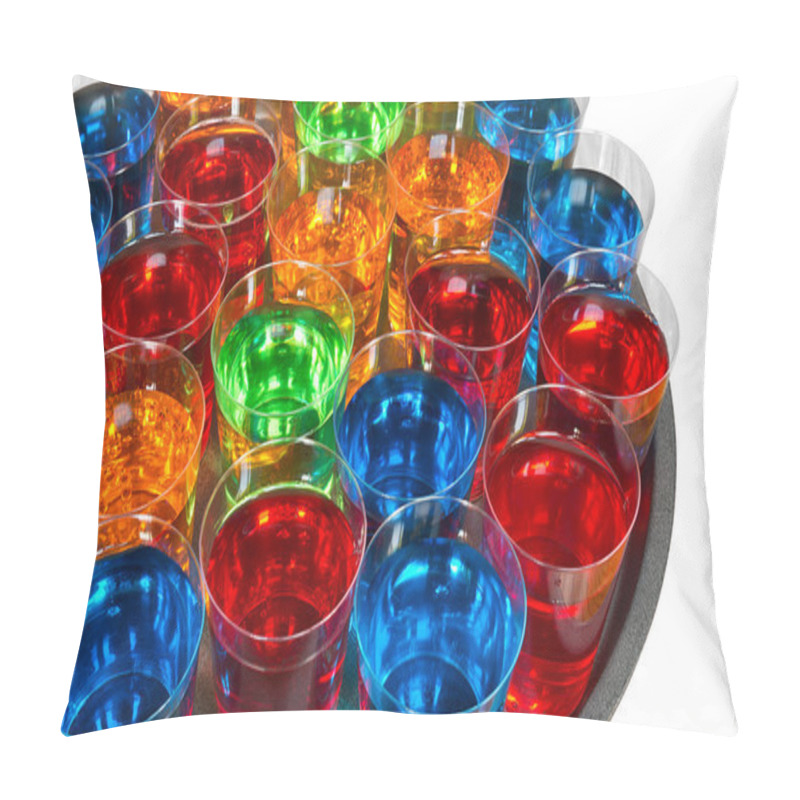 Personality  Shot Glasses On Tray Pillow Covers