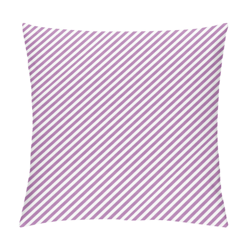 Personality  Purple Diagonal Lines Pattern Pillow Covers