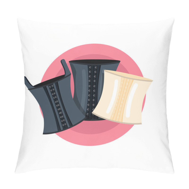 Personality  Elegant Retro Corsets Collection Pillow Covers