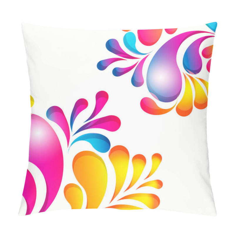 Personality  Abstract Background Composition With Arch Drops. Pillow Covers