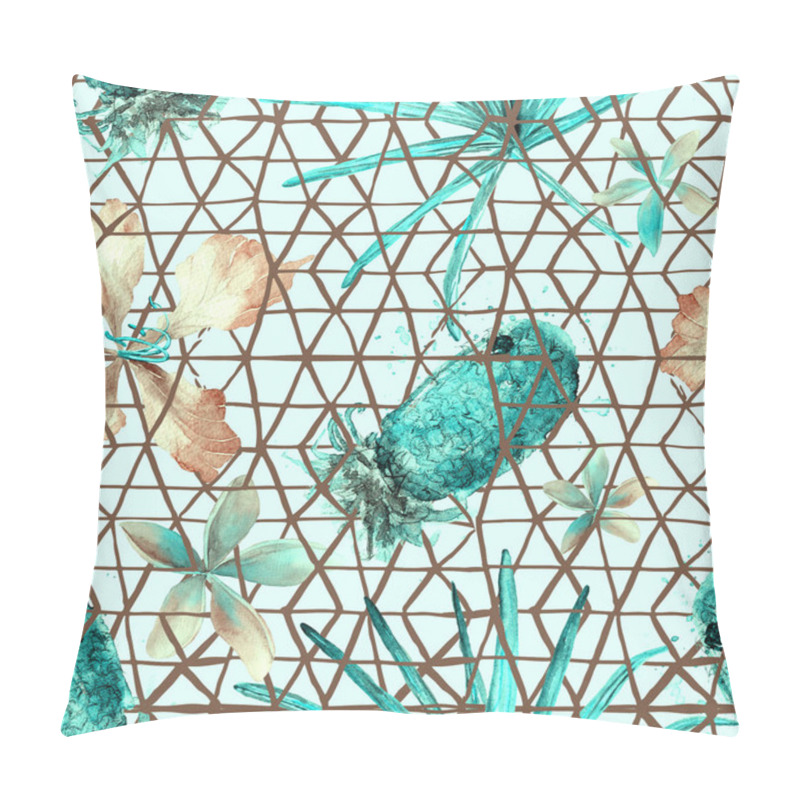 Personality  Exotic Geometry Seamless Pattern. Pillow Covers