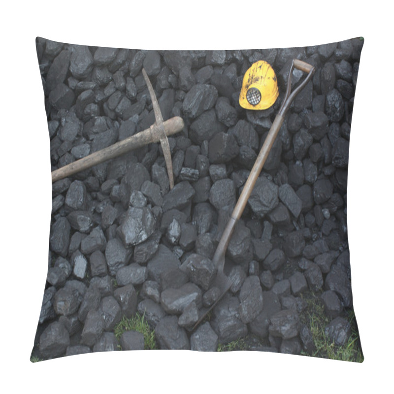 Personality  Mining Coal Pillow Covers