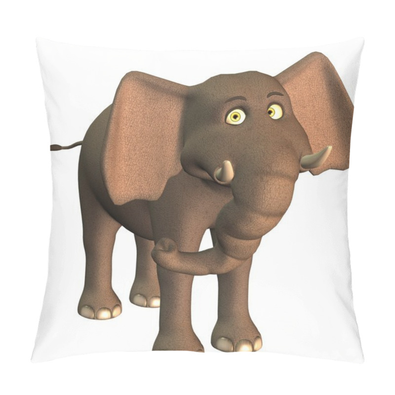 Personality  Cute Toon Elephant Pillow Covers