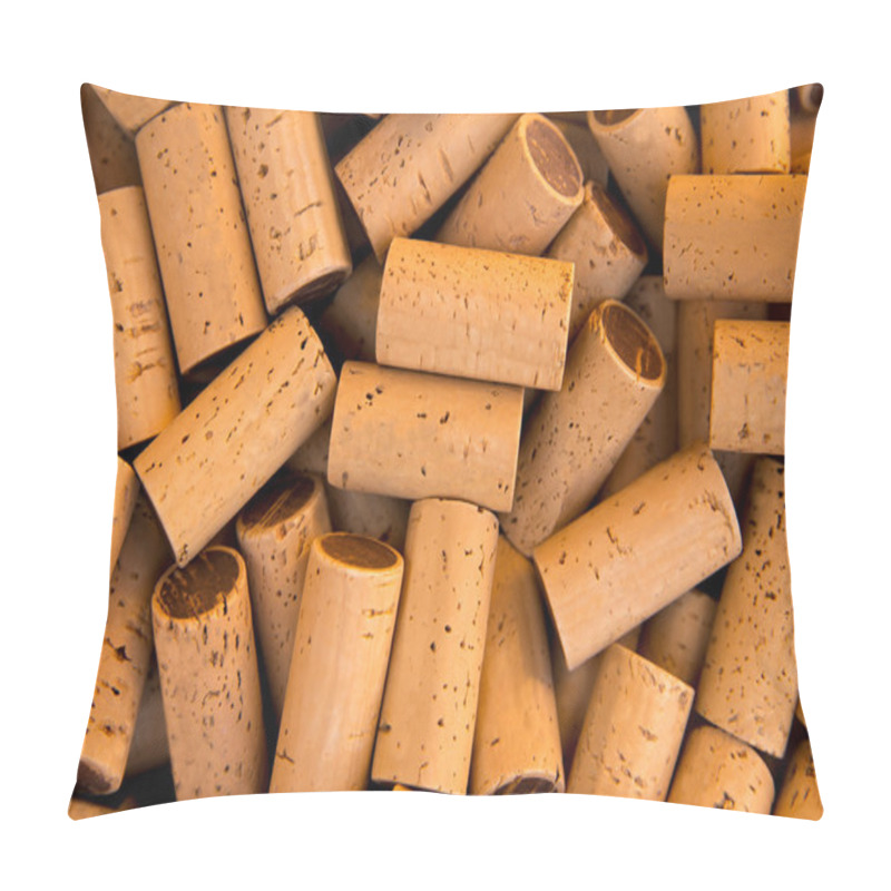 Personality  Wine Bottle Corks Pattern Texture Pillow Covers