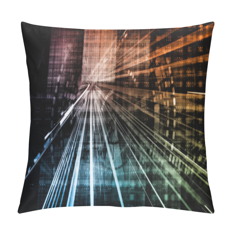 Personality  Technology Engineering And Wavelength Pillow Covers