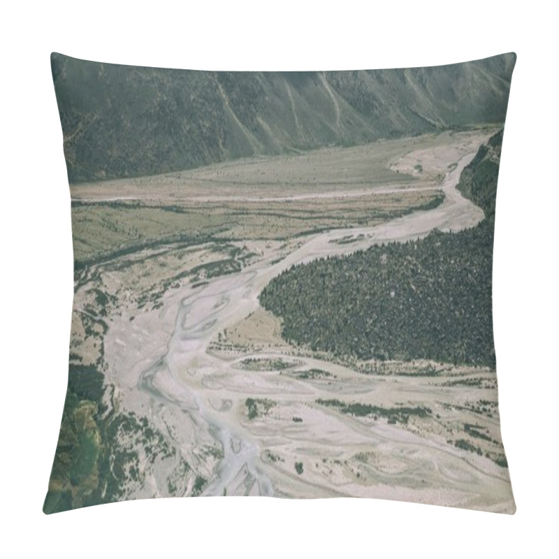 Personality  Beautiful Mountain River In Scenic Valley In Indian Himalayas, Ladakh Region Pillow Covers