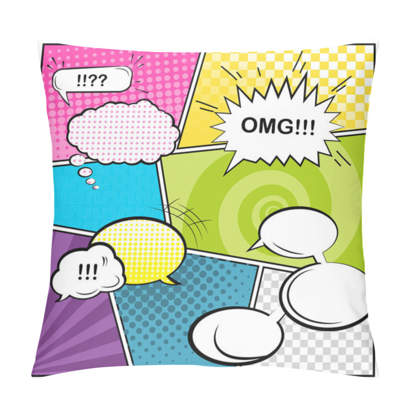 Personality  Comics Pillow Covers