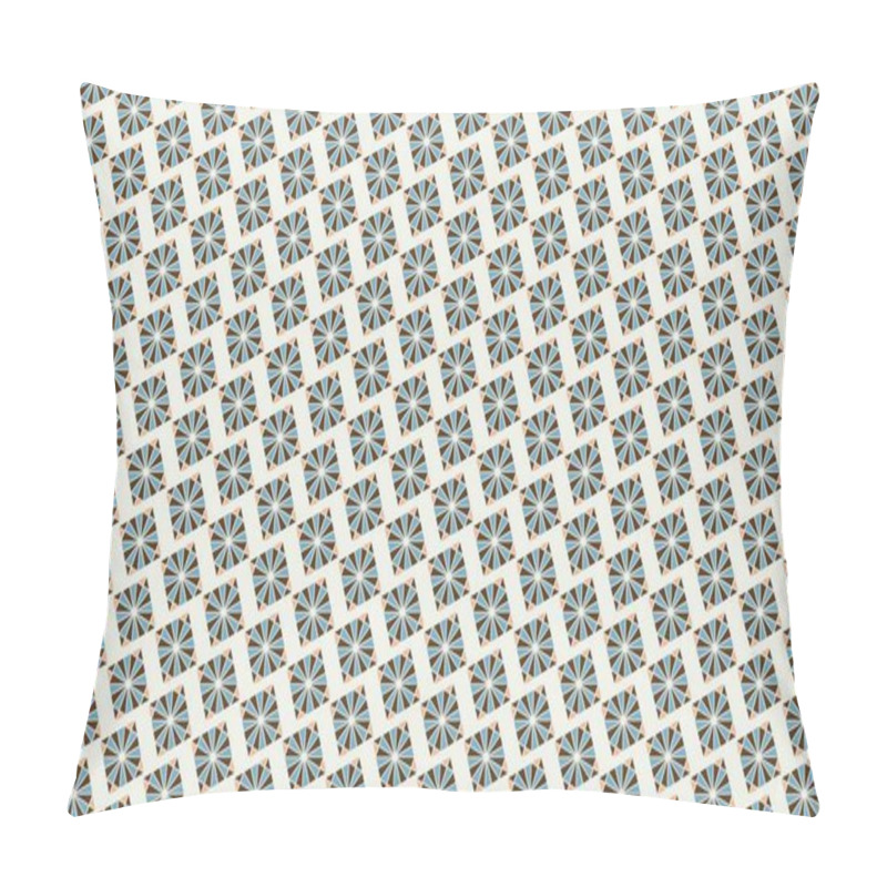 Personality  Seamless Abstract Background With Geometric Elements Pillow Covers